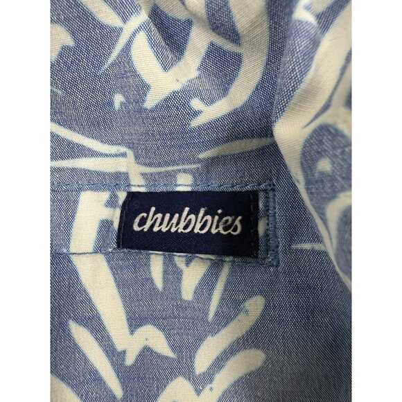 Chubbies The Thigh Napples Swim Trunks Mens Sz Medium 5.5" Mesh Lined Pineapple - Picture 8 of 14